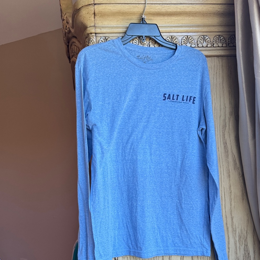 Salt Life Blue Long Sleeve Shirt